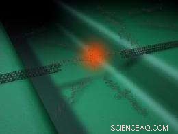 First Observation of Electroluminescence from a Single Molecule Bridging Carbon Nanotubes