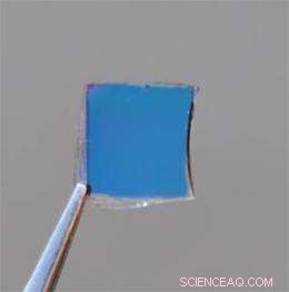 Colored Solar Cells Promise Higher Efficiency for Display Screens