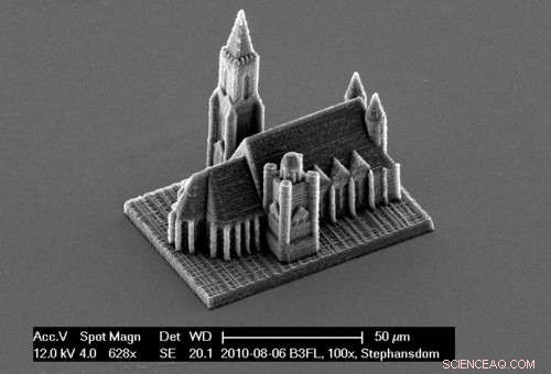 Nano-Precision 3D Printer: Fabricating Microscopic Structures