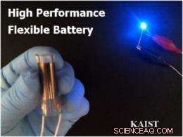 KAIST Team Unveils High‑Performance Flexible Solid‑State Battery