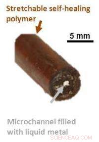 Researchers Develop Elastic, Self‑Healing Liquid‑Metal Wires