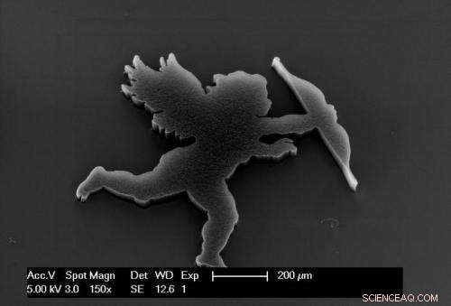 World’s Tiny Cupid: Carbon Nanotube Arrow for Valentine’s Day