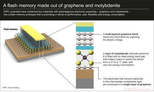 Revolutionary Flash Memory Blends Graphene with Molybdenite for Enhanced Performance