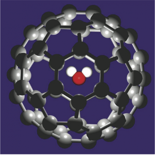 Simulation Demonstrates Mobility of H2O@C60 Fullerene via Electric Field