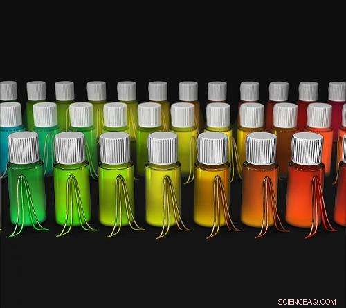 Precise Control of Quantum Dot Emission Spectra