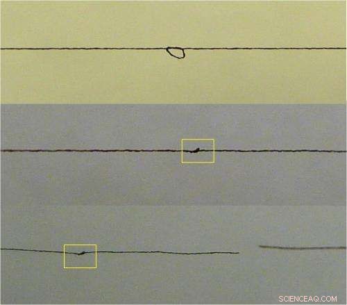 Strong Knotting in Carbon Fiber: New Graphene Oxide Flakes Material Enhances Durability