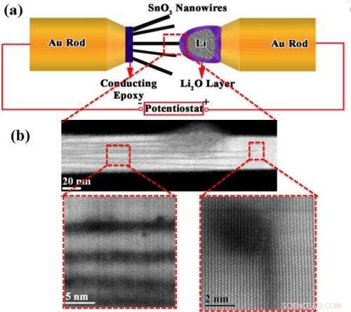 Real-Time Observation of Lithium Ion Dynamics in Nanobatteries