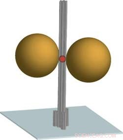 Scientists Build DNA Origami Nanoantenna with Docking Sites