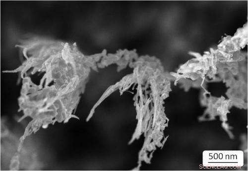 Carbon Nanostructures Form Under Intense Particle Bombardment, Surpassing Standard Production Limits