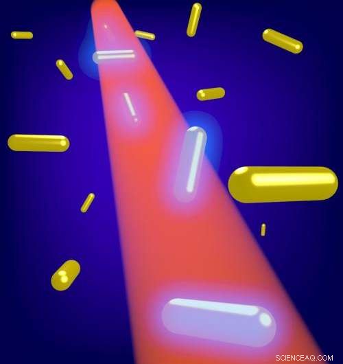 Harnessing Secondary Light Emission from Plasmonic Nanostructures to Enhance Medical Imaging