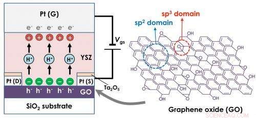 Electrochemical Bias Enables Precise In-situ Bandgap Tuning of Graphene Oxide