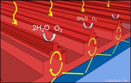 Nanostructures Boost Solar Fuel Production by Enhancing Light Trapping