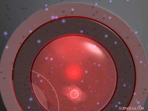 Laser-Confined Nanoparticle Temporarily Challenges the Second Law of Thermodynamics