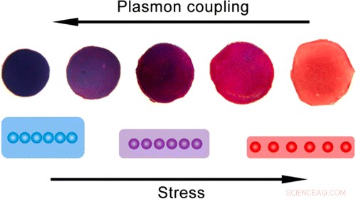 Color‑Changing Pressure‑Sensor Film Reveals Surface Force Levels in Real Time