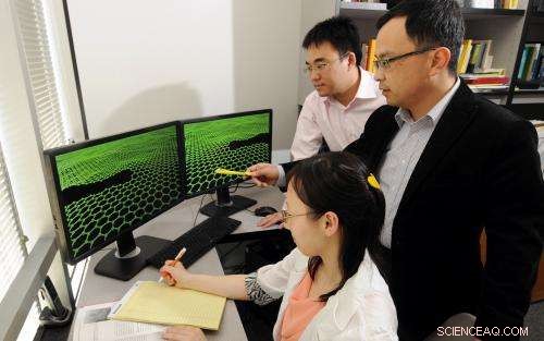 Graphene s Strength Limited by Its Weakest Link