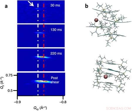 X-Rays and Computer Simulations Unveil Crystal Growth Mechanisms