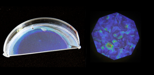 Cellulose-Based Iridescent Films: A Safer Alternative to Toxic Dyes