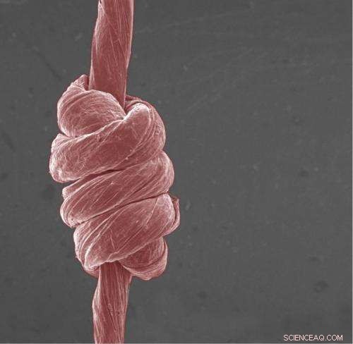 Graphene-Based Yarn: Ultra-Strong, Highly Stretchable Fibers Achieved
