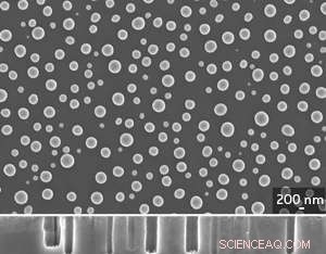 Cost-Effective Fabrication Enhances Light Capture in Silicon Nanohole Solar Cells