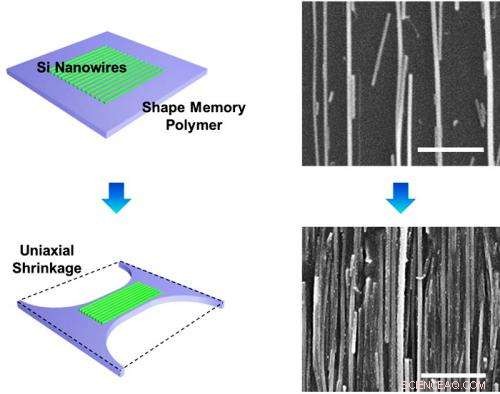 Shrinky Dinks Bridge the Gap in Nanowire Fabrication
