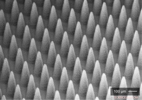 Affordable Nanoscale Devices Made Possible with Dense Arrays of Tiny Electrospray Emitters