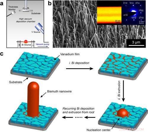 Scalable Production of High-Quality Bismuth Nanowires