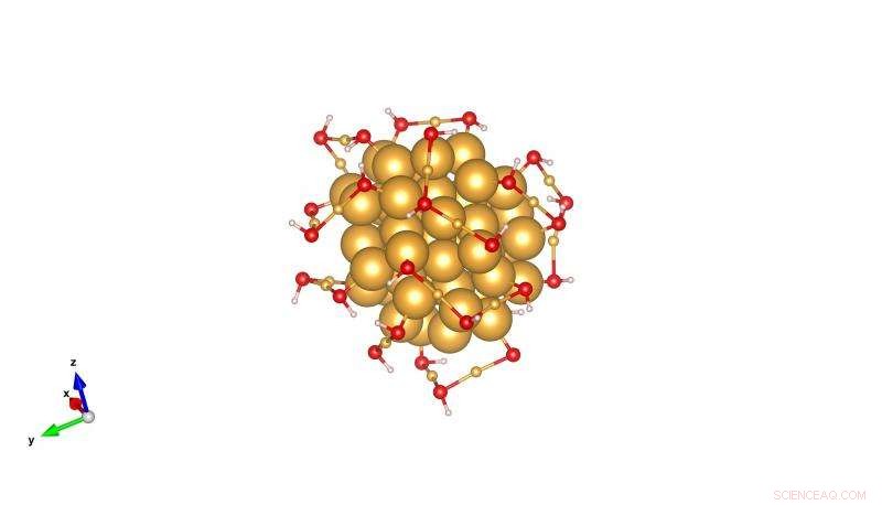 UNL Chemists Model Atomic Structures of 1.7‑nm Gold Nanoparticles