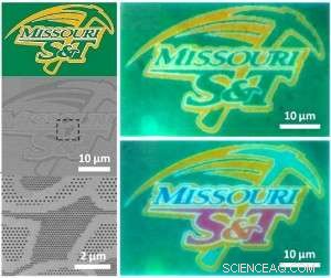 Breakthrough: No-Ink Color Printing Achieved on Nanomaterials by Missouri S&T Researchers