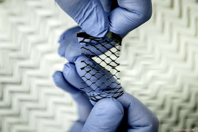 Kirigami Design Paves Way for Flexible, Stretchable Plasma Screens