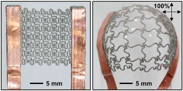 Stretchable Mesh Heater: Targeted Heat Therapy for Chronic Muscle Pain