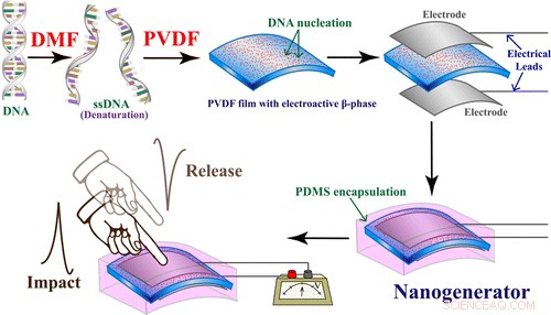 New Flexible Biodegradable Device Generates Power Through Touch