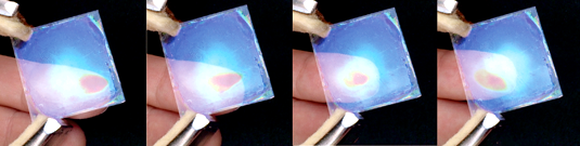 Contactless Control via Color‑Coded Nanostructure Sensors