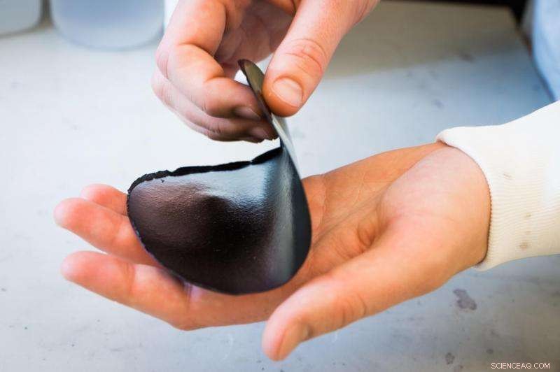 Power Paper: Innovative Organic Mixed Ion‑Electron Conductor for Efficient Energy Storage in Electronics