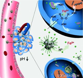 Targeted Oxidative Ablation of Tumor Cells Using Glassy Iron Nanoparticles