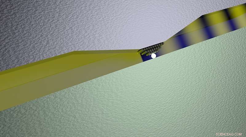 Revolutionary Light Switch Powered by a Single Silver Atom