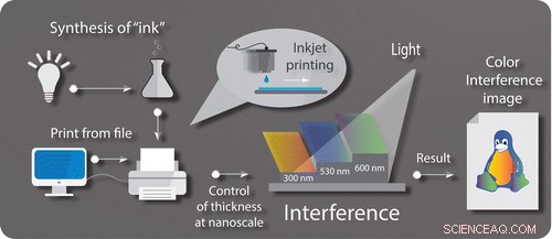 Revolutionizing Color Printing with Nature‑Inspired, Colorless Non‑Toxic Ink