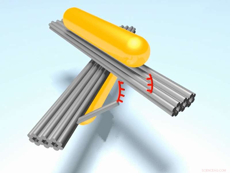 Light‑Activated Nano‑Hinge: A DNA‑Based Scissor System