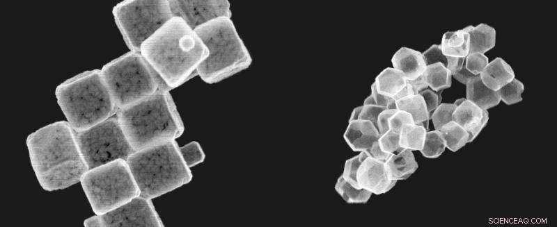 Room-Temperature Transformation of Nanocage Surfaces via Anion Exchange