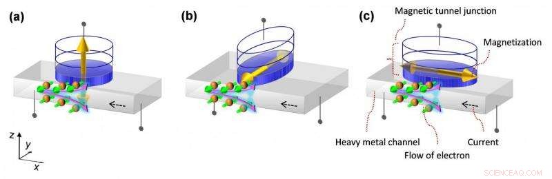 Innovative Magnetic Memory Device with Novel Structure