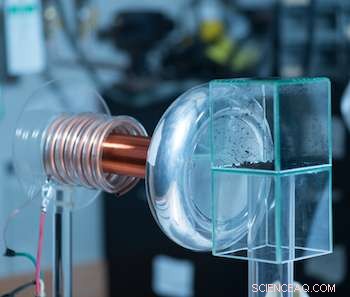Reconfigured Tesla Coil Enables Long-Range Alignment and Electrification of Materials