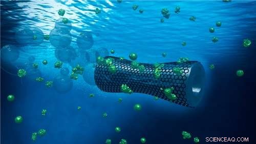 Microbots Offer Efficient Cleanup of Polluted Water