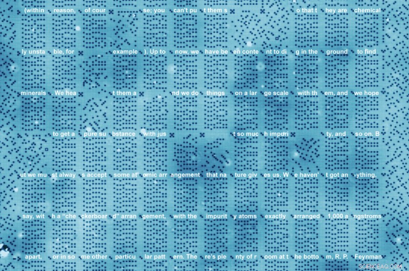 Micro Hard Disk Sets New Record, Writing Data Atom by Atom