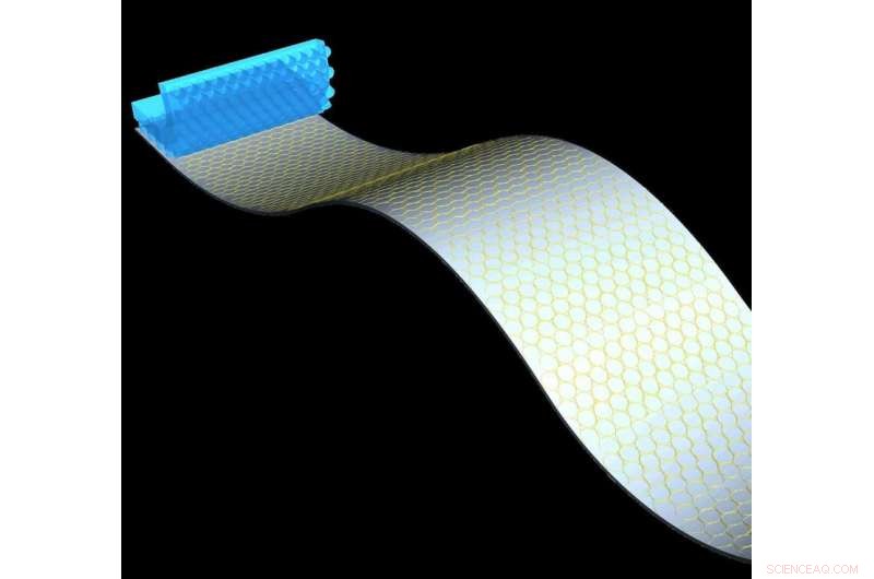 Self-Assembling Nano-Ink Creates Conductive, Transparent Grids in Imprint Processes