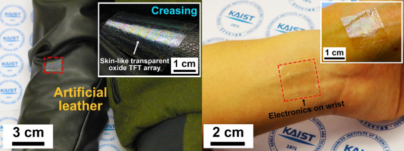 Breakthrough Ultrathin Transparent Oxide Transistors Propel Wearable Display Technology