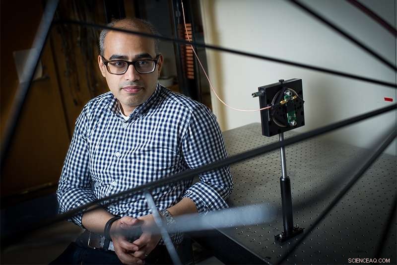 Developing a Wireless Micromachine: One Nanowatt Power from Three Feet Away