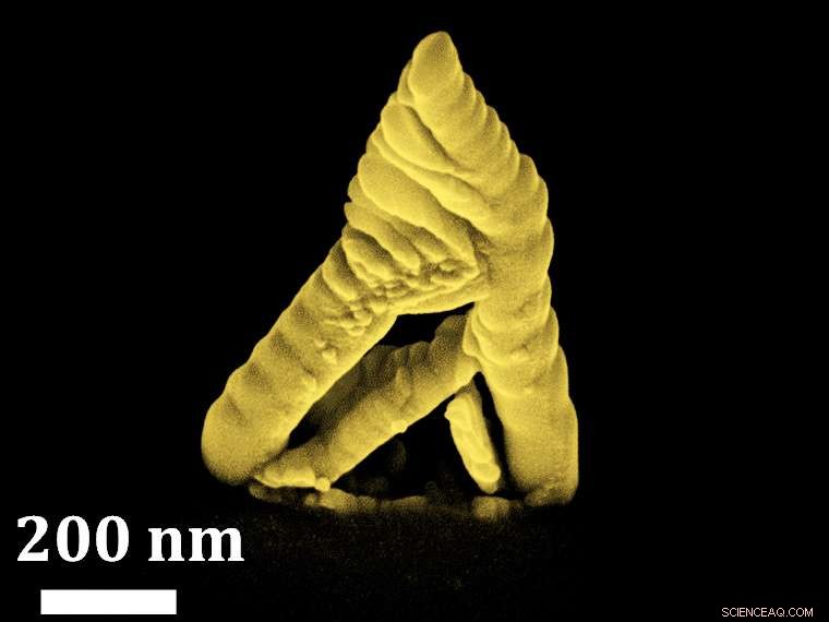 Vienna Researchers Engineer Pure-Gold Nanostructures