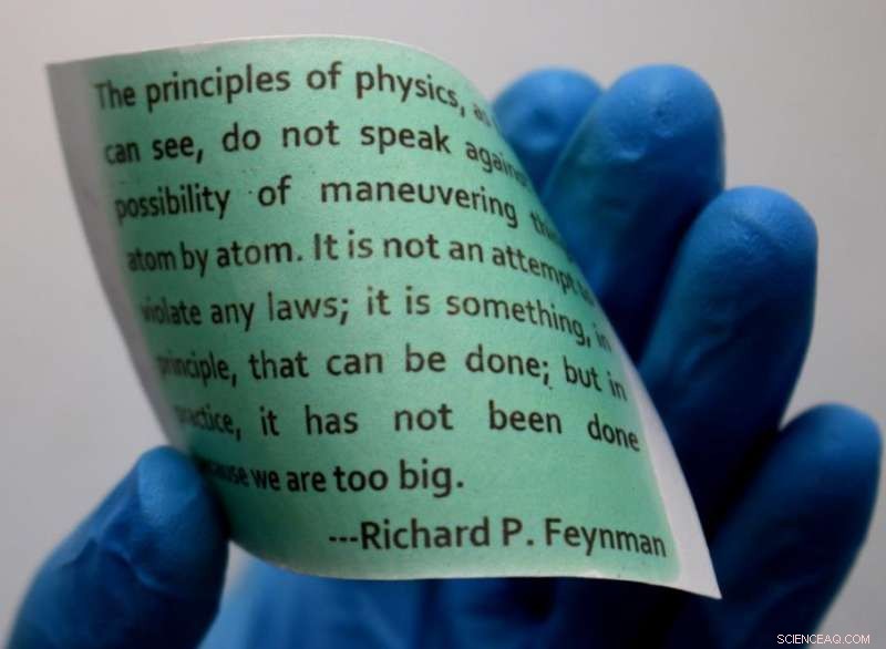 Light-Activated Paper: Print Without Ink, Cutting Environmental Impact