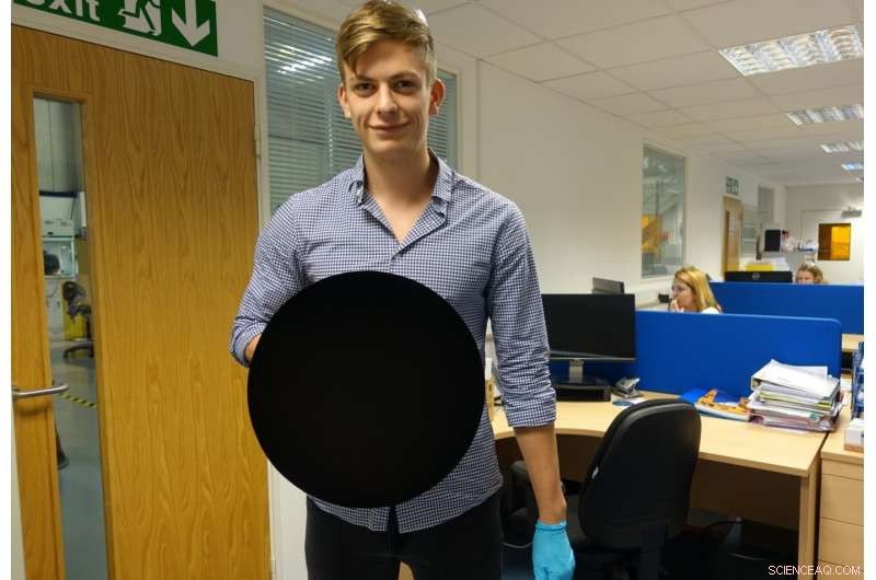 Surrey Nanosystems Unveils Enhanced Vantablack: Even Blacker than the Original