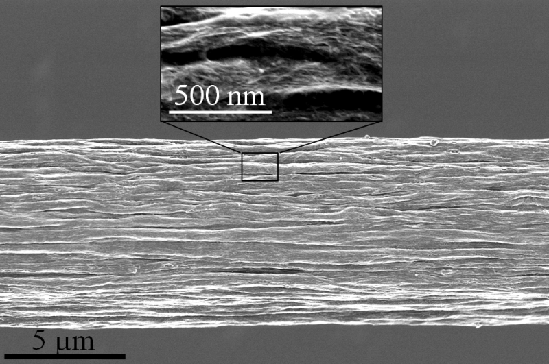 New Hybrid Silk: Combining Spider Proteins and Renewable Wood Nanocellulose Yields Record-Strength Artificial Fiber