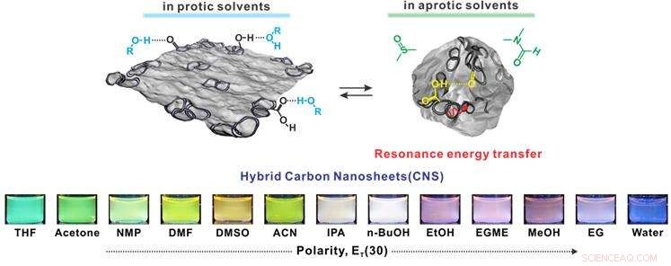 UNIST Scientists Develop Shape‑Shifting Carbon Nanostructures with Solvent‑Responsive Color Change